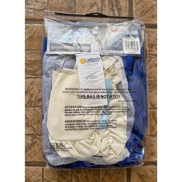 Little House On The Prairie Child 8-10 M Martha Washington Halloween Costume Cos - Picture 2 of 2